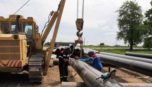 На кордоні з Польщею оновлюють магістральний газопровід