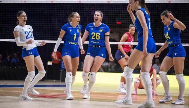Жіноча ззбірна України з волейболу здобула першу перемогу у Лізі націй