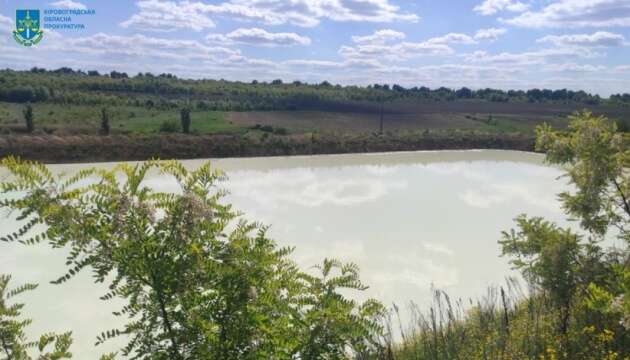 На Кіровоградщині підприємство забруднило відходами молокопродуктів понад 8000 м² землі