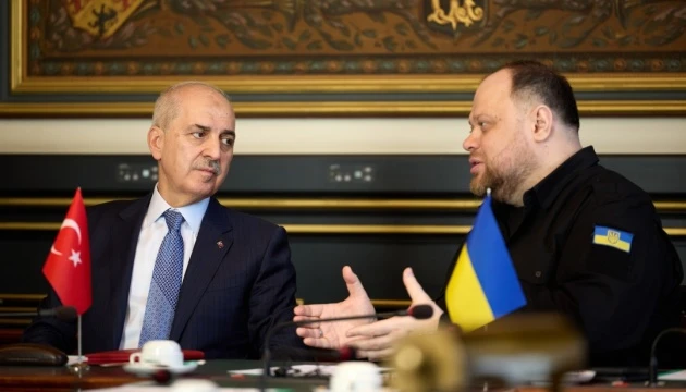 Стефанчук і очільник парламенту Туреччини обговорили участь у цьогорічному саміті Кримської платформи