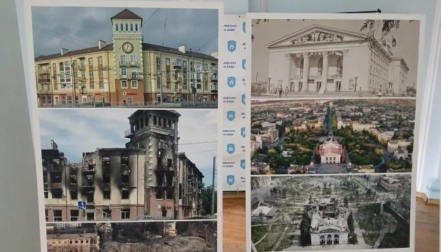 У Житомирі проходить виставка, присвячена зруйнованим пам’яткам Маріуполя