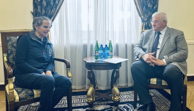 Гроссі і Сибіга підтвердили важливість присутності МАГАТЕ на Запорізькій АЕС