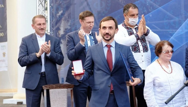 У Дрогобичі нагородили лауреата премії Франка