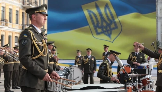 На Софійській площі розпочалися урочистості з нагоди Дня Незалежності