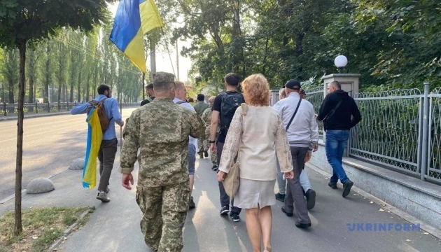 Ветерани та активісти збираються у Києві на Марш незалежності