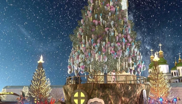 У Києві головна ялинка залишиться на Софійській площі, але без фудкортів