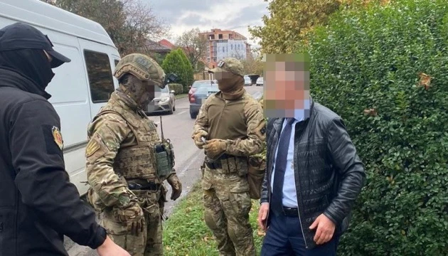 Заступника голови Закарпатської облради взяли на хабарі у пів мільйона - СБУ