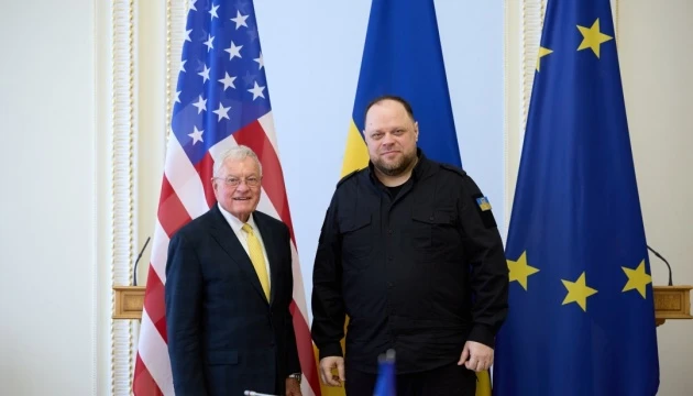 Стефанчук і Келлог обговорили військову допомогу Україні та санкційну політику
