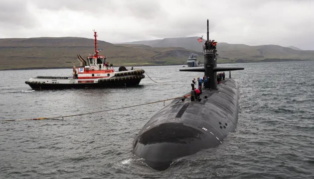 США вперше направили у порт Ісландії атомний підводний човен