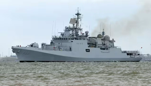 Індійський військовий корабель, побудований у РФ, пройшов фінські води