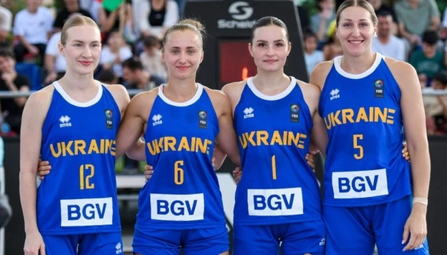 Збірна України з баскетболу 3х3 - в топ-10 загального заліку Жіночої серії