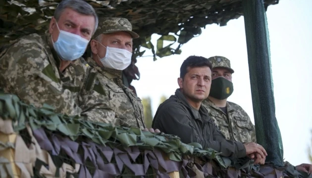 “Об’єднані зусилля-2020” показали найвищий рівень українських військових - Зеленський