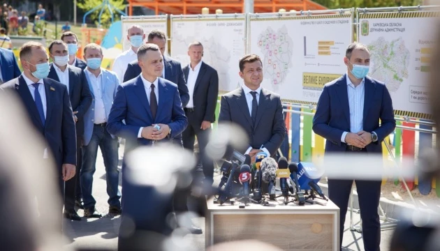 Велике будівництво: Харківщина випереджає більшість областей – Зеленський
