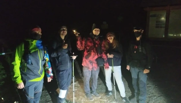 Рятувальники допомогли туристам-киянам, які заблукали поблизу Говерли