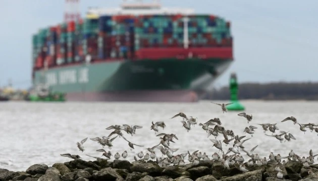 Російський фрегат врізався у контейнеровоз у водах Данії