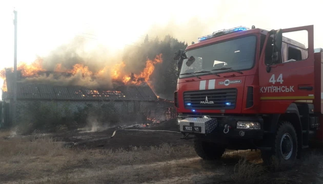 На Харківщині горить 80 гектарів хвойного лісу