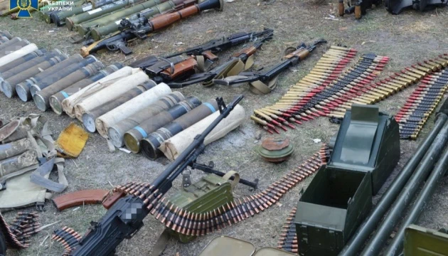 Зі схронів окупантів на Донбасі цьогоріч  вилучили понад 100 тисяч боєприпасів