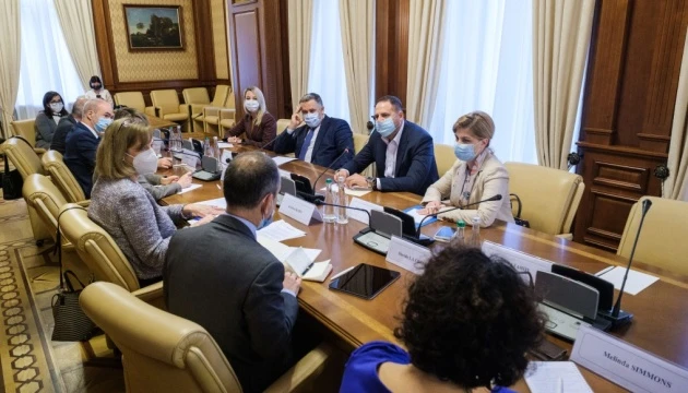 Єрмак розповів послам G7 про зрив окупантами «тиші» на Донбасі
