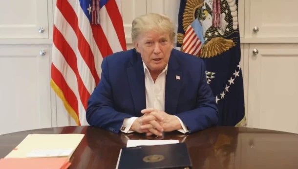 Трамп записав звернення і каже, що вже мріє стати до роботи