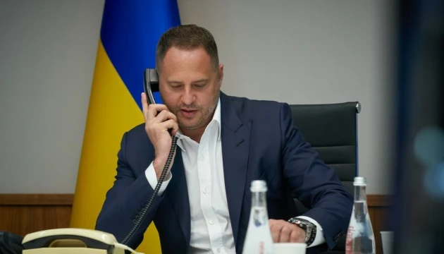 Єрмак обговорив з білоруським колегою поглиблення двостороннього співробітництва