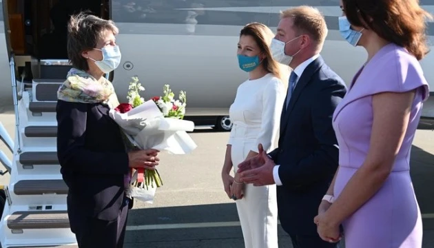Президентка Швейцарії прибула до України