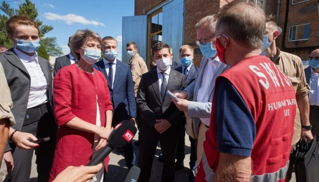 Президентка Швейцарії розраховує на дотримання перемир'я на Донбасі