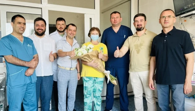 З Вінницької лікарні виписали багатодітну матір, якій пересадили донорське серце