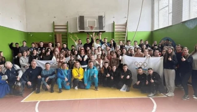 Гутцайт долучився до проєкту Олімпійці надихають - діти визначають своє майбутнє!