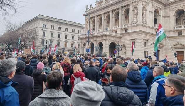 У Будапешті понад 50 тисяч людей узяли участь у мітингу опозиції