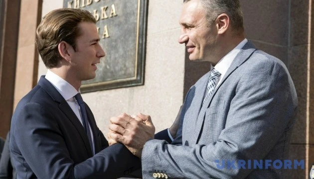 Курц привітав Кличка з переобранням мером Києва