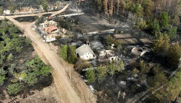 До Студенка на Харківщині, де вирувала лісова пожежа, повернулися понад 100 сімей