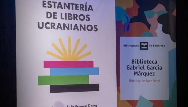 «Українські книжкові полички» з’явилися у п’яти бібліотеках іспанської Барселони