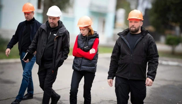 Гринчук перевірила хід відновлення енергооб'єктів, пошкоджених російськими обстрілами