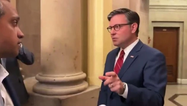 Спікер Джонсон з нетерпінням чекає на співпрацю з Білим домом для запровадження санкцій проти Росії