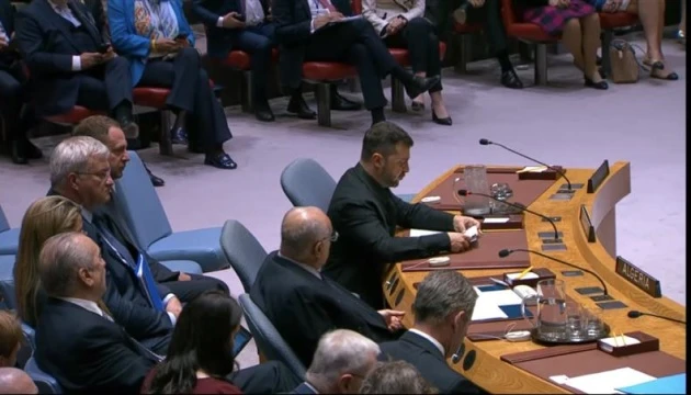 Росія не дає жодних підстав вважати, що повернеться до Статуту ООН - Зеленський у Радбезі