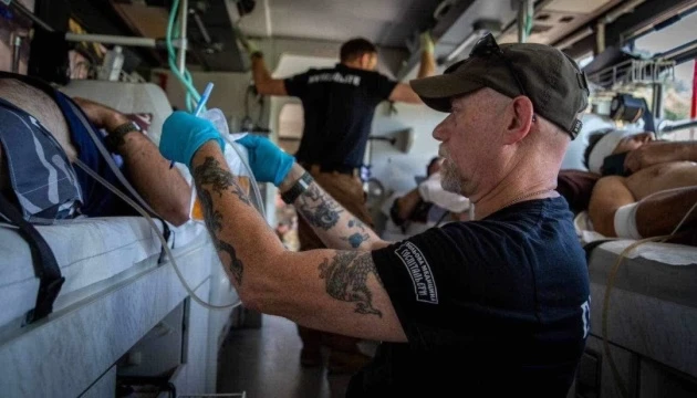 Екіпаж реанімобіля «Австрійка» здійснив майже 14 тисяч евакуацій військових - «Госпітальєри»