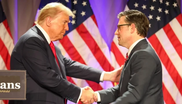 Спікер Джонсон - про 100 днів Трампа: Успіхів більше, ніж в інших президентів за все життя