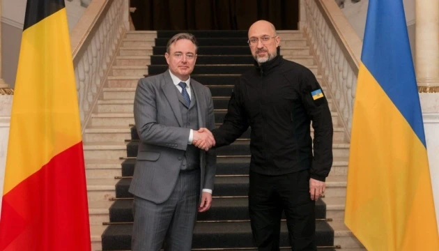 Шмигаль провів зустріч з прем’єром Бельгії Бартом де Вевером