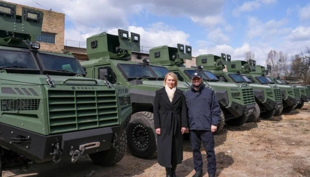 США цьогоріч передали Україні 150 броньованих машин для прикордонників і поліції