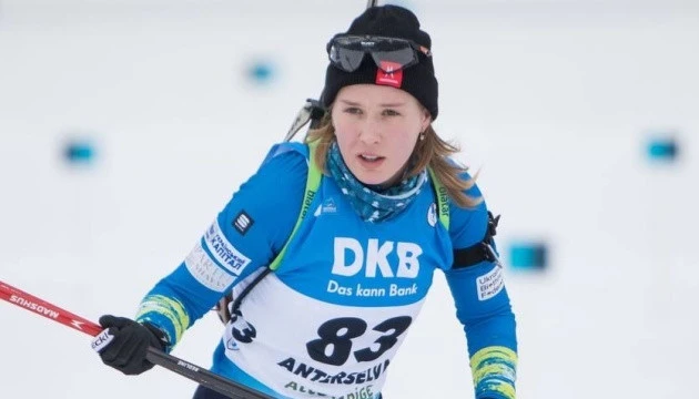 Меркушина прийшла 21-ю в індивідуальній гонці на юніорському ЧС з біатлону