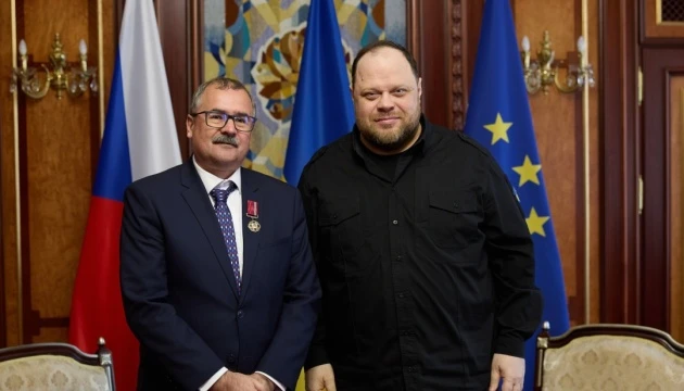 Стефанчук обговорив із представником Палати депутатів чеського парламенту «снарядну ініціативу»