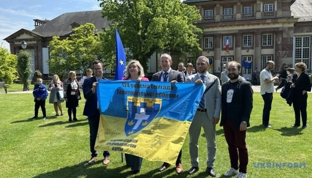 У Страсбурзі відбувся мітинг за єдину Європу разом з Україною