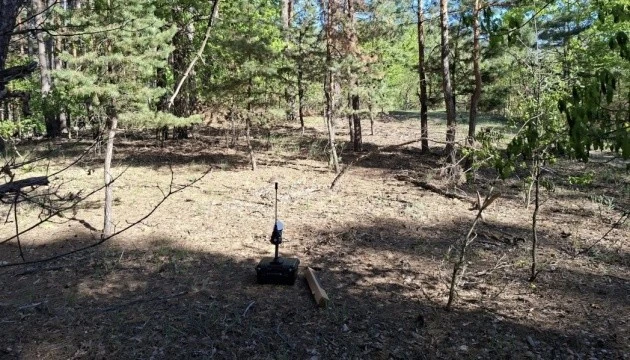 Співробітники заповідника «Більськ» провели LIDAR-зйомку на кургані «Вітова Могила»
