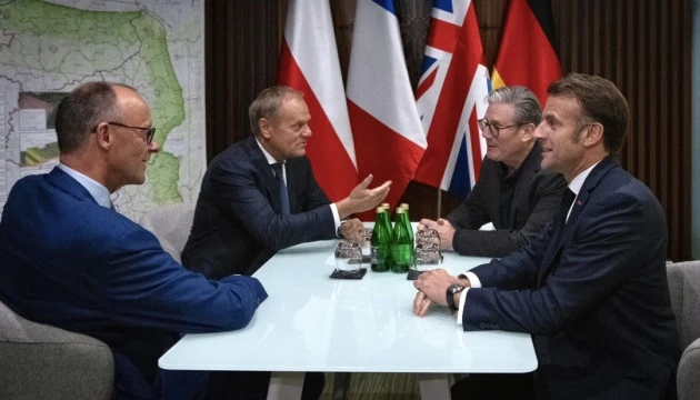 Глави Німеччини, Франції, Польщі та Британії підтвердили візит до Києва