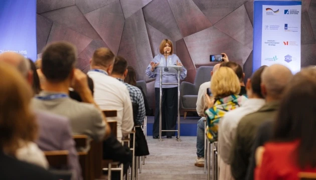 Забужко поділилася візією сьогоднішньої Європи під час форуму «Діалоги про Європу» на Закарпатті