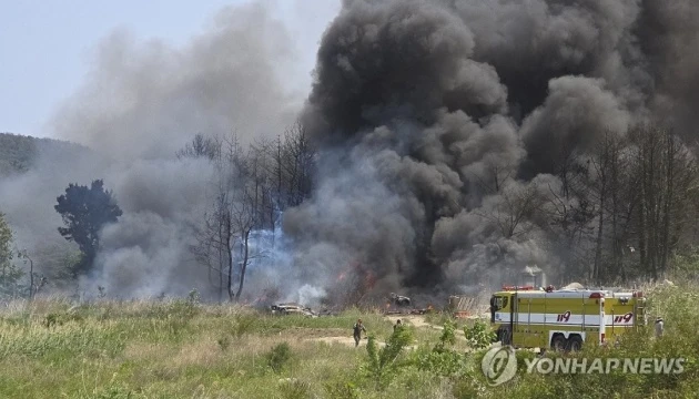 У Південній Кореї розбився патрульний літак Військово-морських сил