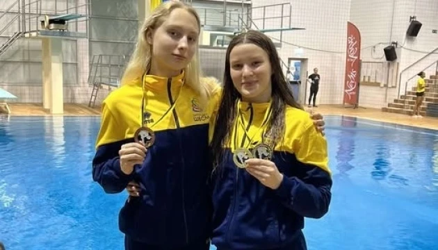 Українки здобули чотири медалі на турнірі зі стрибків у воду в Аахені