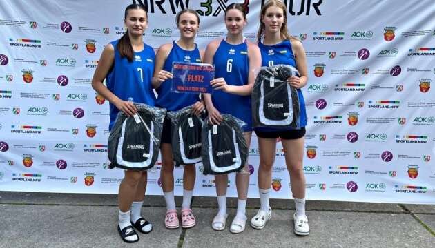 Довоча збірна України U18 з баскетболу 3х3 виграла турнір у Німеччині