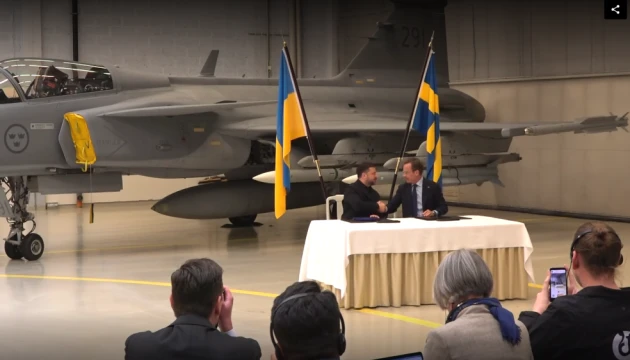 Україна і Швеція підписали декларацію про поглиблення оборонної співпраці