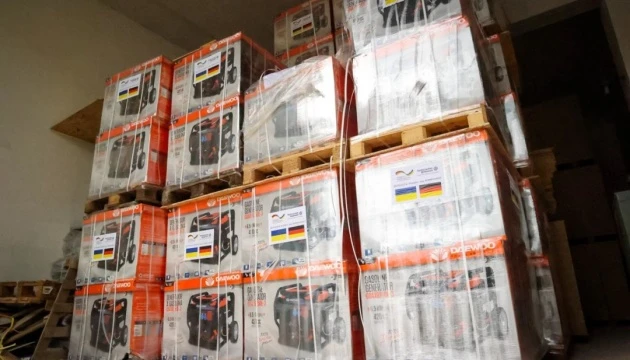 Миколаїв отримав 76 генераторів від німецьких партнерів
